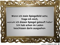 Wenn ich mein Spiegelbild
