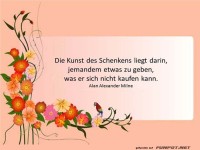 Die Kunst des Schenkens