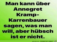 Er ist nicht h�bsch