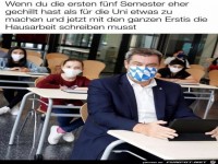 Wieder in der Schule
