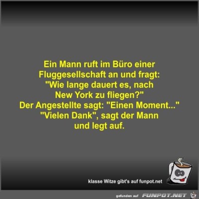 Ein-Mann-ruft-im-B&uuml;ro-einer-Fluggesellschaft-an-und-fragt.jpg von Fossy