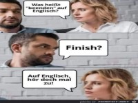 Beenden auf Englisch