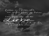 Wolkenpoesie: Liebe in der Luft