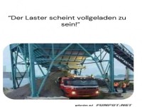Laster-�berladung der Extraklasse!