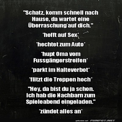 Unerwartete-Abendpl&auml;ne-garantiert!.jpg von Schwesterchen