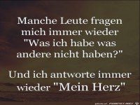 mnche Leute fragen