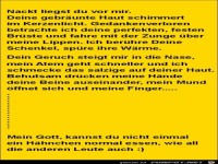 nackt liegst du vor mir........