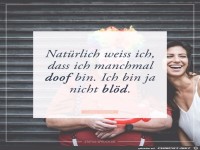 ich bin doch nicht bld