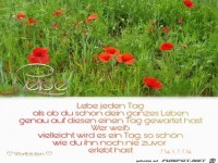 Lebe jeden Tag