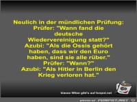 Neulich in der m�ndlichen Pr�fung