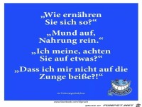 Wie ernaehren sie sich so