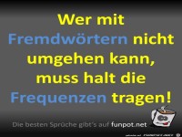 Mit Fremdw�rtern umgehen