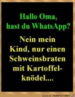 Oma-hat-kein-WhatsApp.jpg auf www.funpot.net