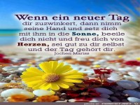 Wenn ein neuer Tag