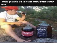 Plan f�rs Wochenende
