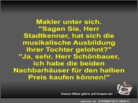 Makler unter sich