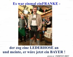 Ein Franke ist niemals ein Bayer!