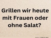 Grill-Dilemma der besonderen Art
