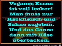 Veganes essen