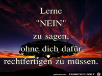 Lerne NEIN zu sagen