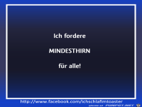 Mindesthirn