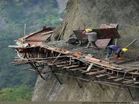 Gef�hrliche Baustelle