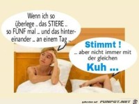 wenn ich so �berlege.......