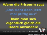 Die Friseurin