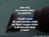 Kunststoff ist umweltsch�dlich