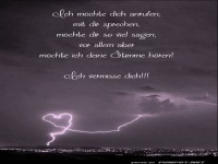 Ich m�chte dic anrufen