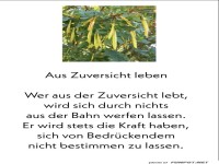 Aus Zuversicht leben