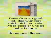 dass gott so gro ist