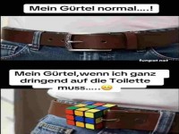 Mein G�rtel: Normal vs. Dringend