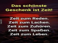 Eile mit Weile: Zeit ist das beste Geschenk!