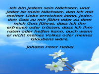 ich bin jedem sein nchster