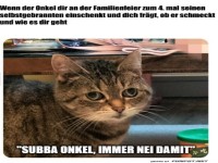 Onkel's Schnaps: Eine katzenstarke Verk�stigung