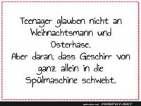 Das Wunder des schwebenden Geschirrs!