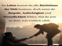 Reichtum ohne Respekt? Risiko!