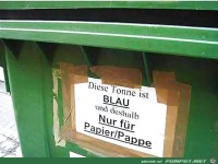 Der war bestimmt Farbblind