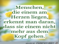 menschen die einem am herzen liegen 