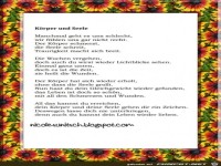 Gedicht - K�rper und Seele