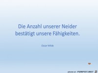 die Anzahl unserer Neider