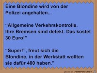 eine blondine