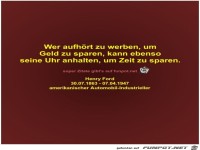 Wer aufhrt zu werben