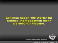 Eskimos haben 100 Wrter fr Schnee