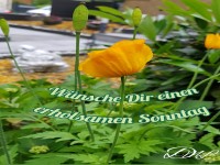 Wnsche dir einen erholsamen Sonntag