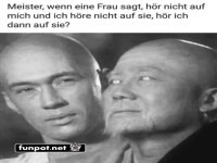 Weisheit des Meisters: Der Paradox des Zuhrens