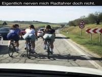 Radlerparade im Schneckentempo