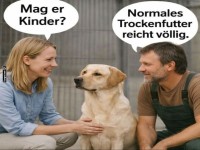 Hundedialog: Kind oder Kibble?