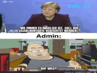 Der Admin hat mit Kontaktverbot kein Problem